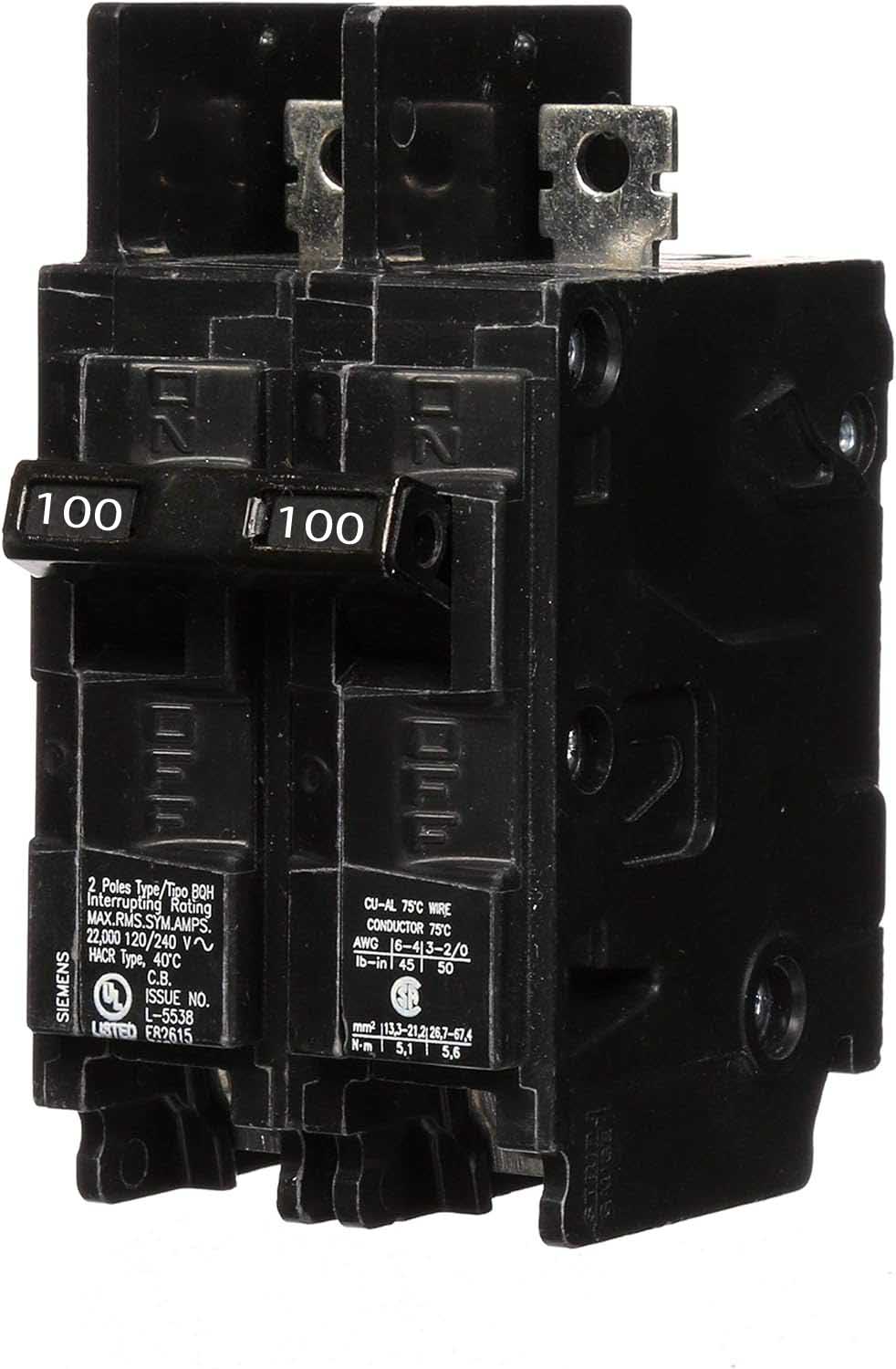 BQ2B100H - Siemens - 100 Amp Molded Case Circuit Breaker - Image 2