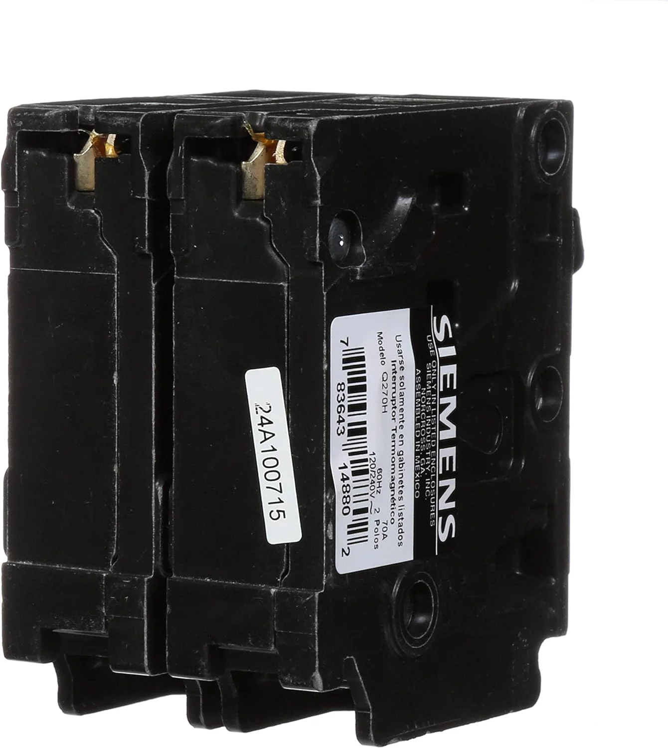 Q2100H - Siemens - 100 Amp Molded Case Circuit Breaker - Image 3