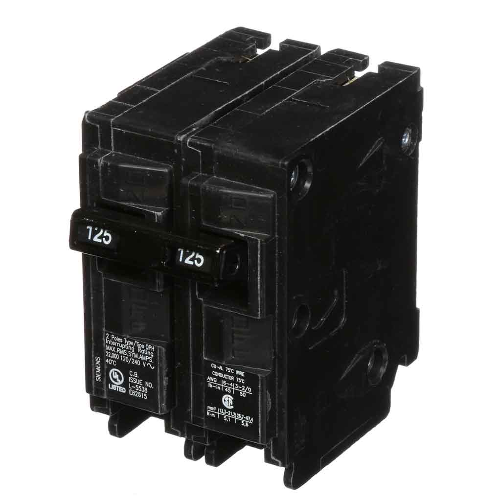 Q2125H - Siemens - 125 Amp 22kA Circuit Breaker - Image 3