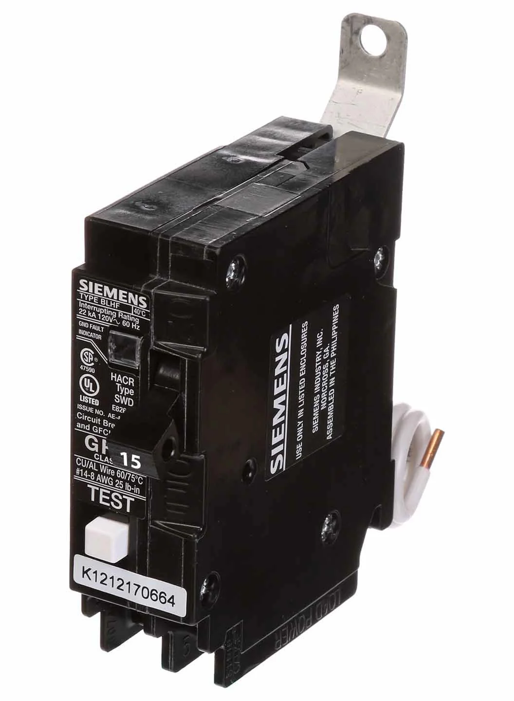 BF115AH - Siemens - 15 Amp Molded Case Circuit Breaker - Image 2