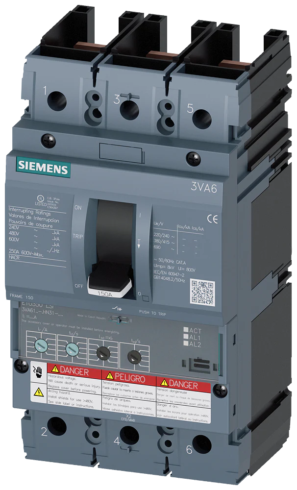 3VA6110-0HN31-0AA0 - Siemens - Molded Case Circuit Breakers