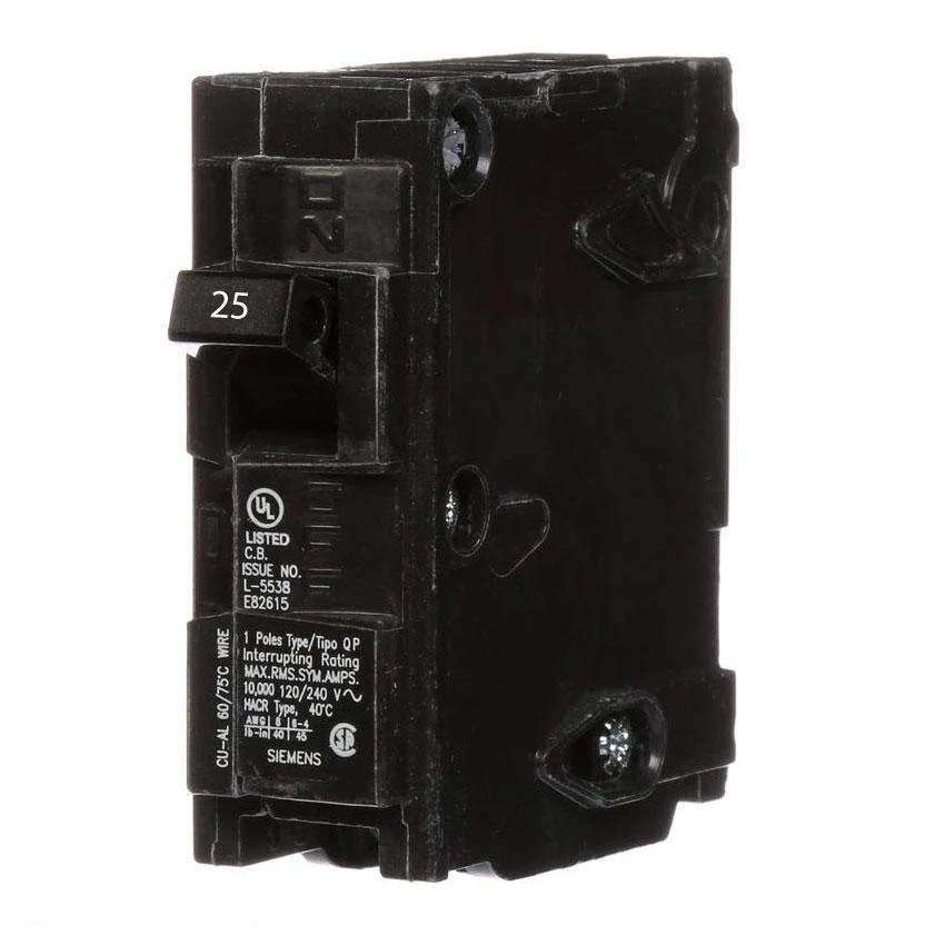 Q125 - Siemens - 25 Amp Circuit Breaker - Image 2
