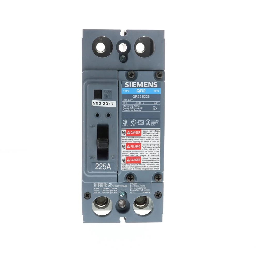 QR22B250L - Siemens - 250 Amp Molded Case Circuit Breaker