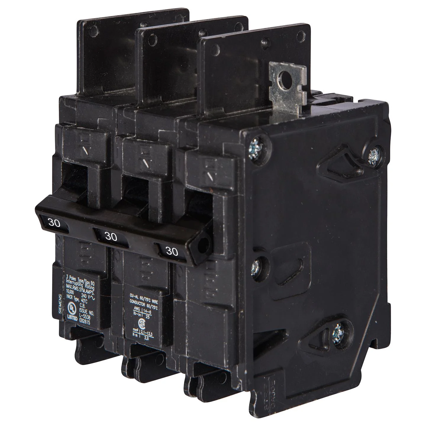 BQ3B030 - Siemens - 30 Amp Circuit Breaker - Image 2