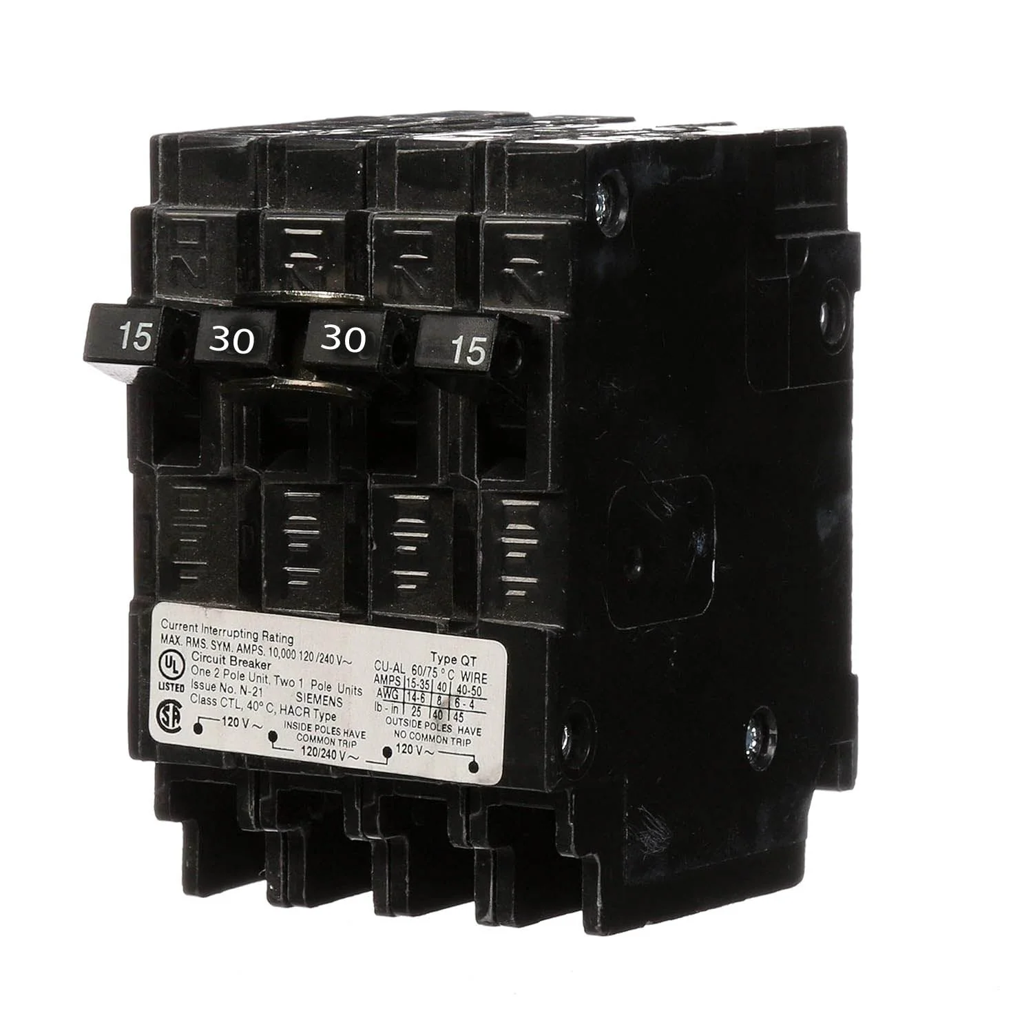 Q21530CT - Siemens - 30 Amp Quad Circuit Breaker - Image 6