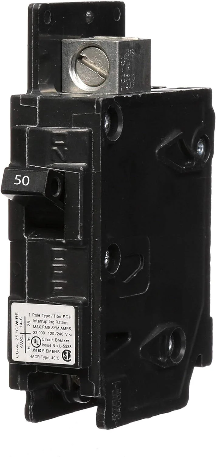 BQ1B050H - Siemens - 50 Amp Molded Case Circuit Breaker - Image 2