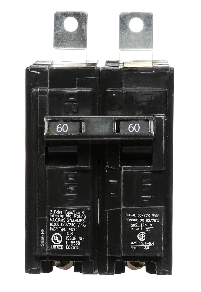 B260 - Siemens - 60 Amp Circuit Breaker