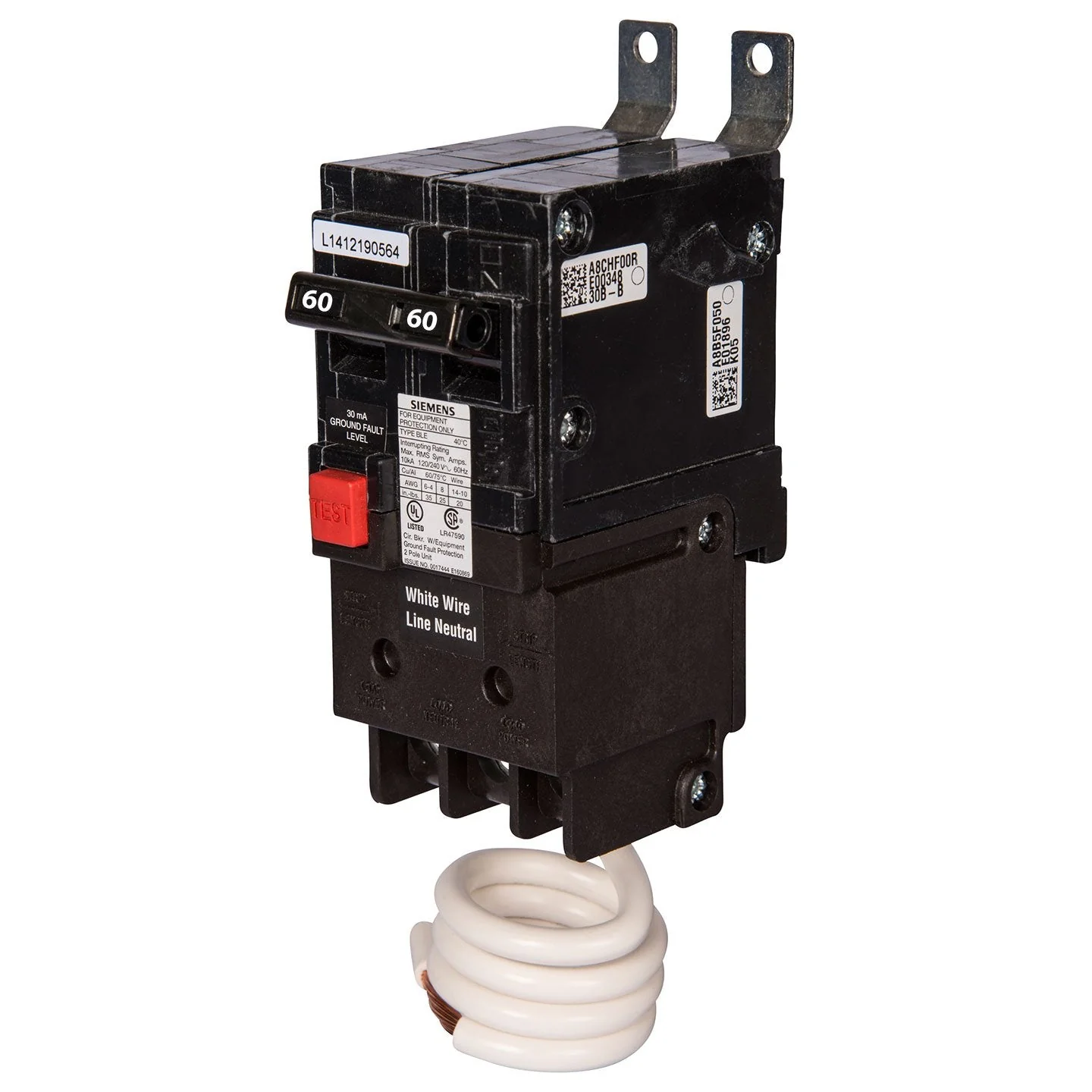 BE260 - Siemens - 60 Amp GFEP Circuit Breaker - Image 2