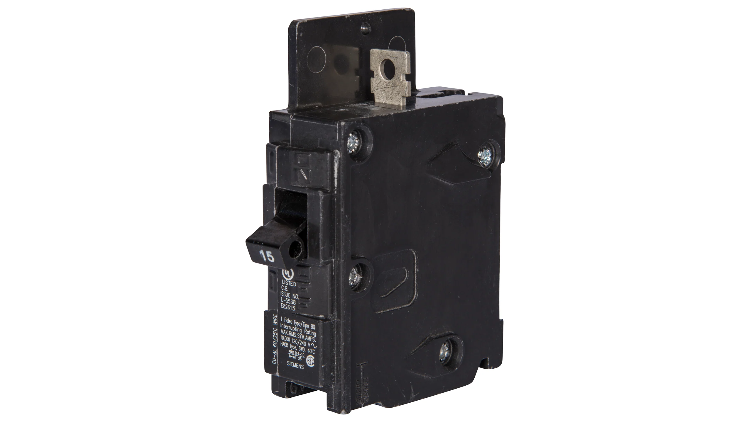 BQ1B060H - Siemens - 60 Amp Molded Case Circuit Breaker