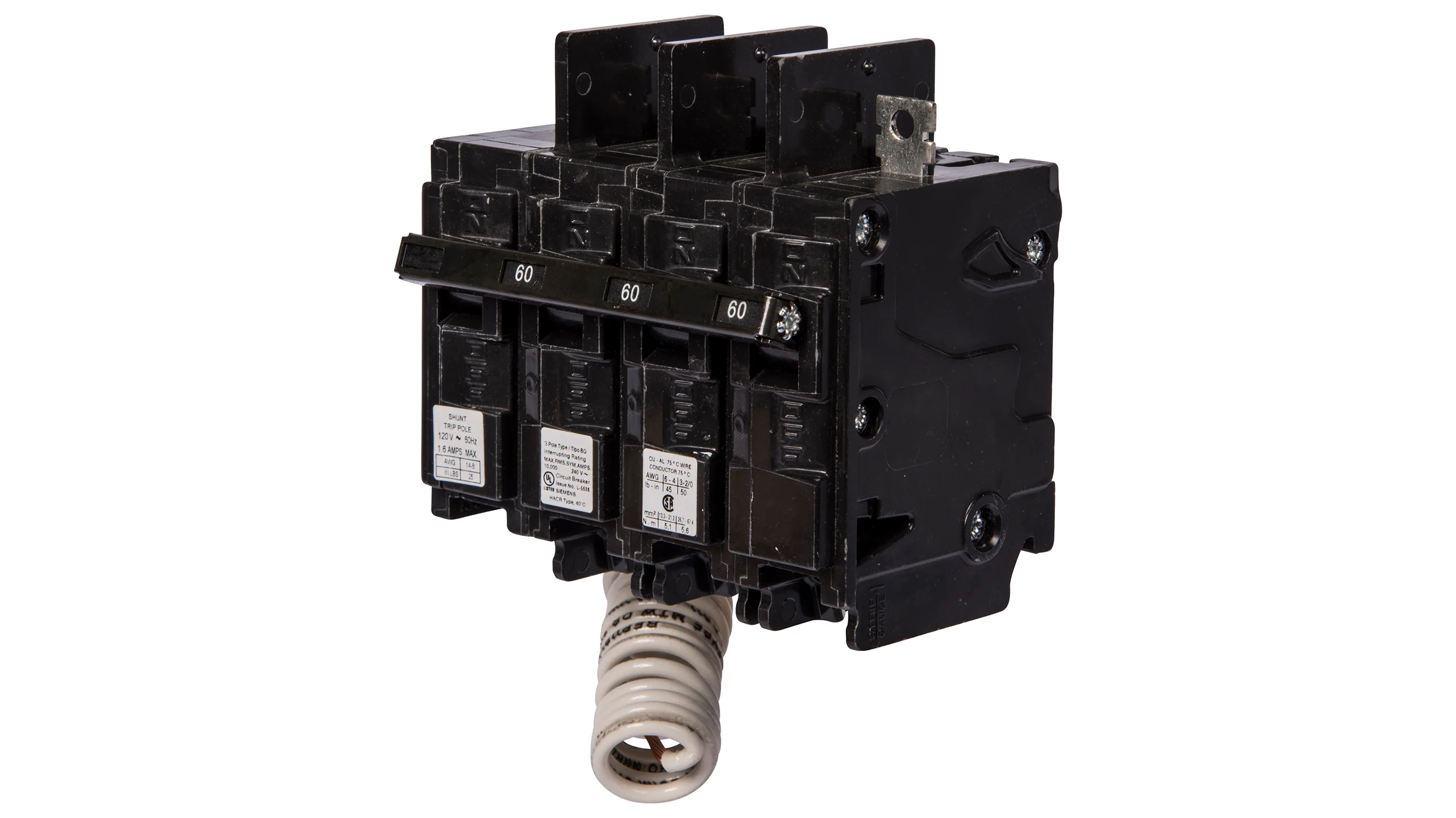 BQ3B06000S07 - Siemens - 60 Amp Molded Case Circuit Breaker