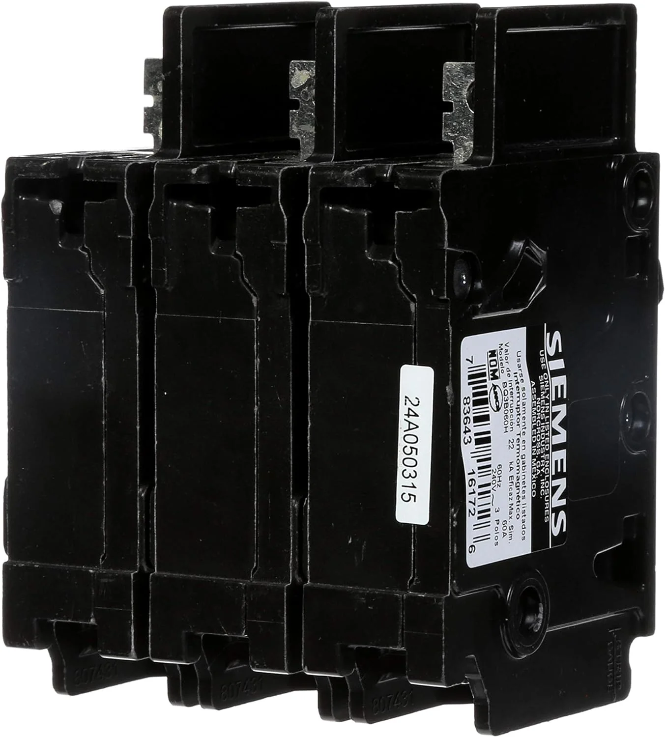 BQ3B060H - Siemens - 60 Amp Molded Case Circuit Breaker - Image 4