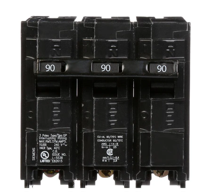 Q390 - Siemens - 90 Amp Circuit Breaker