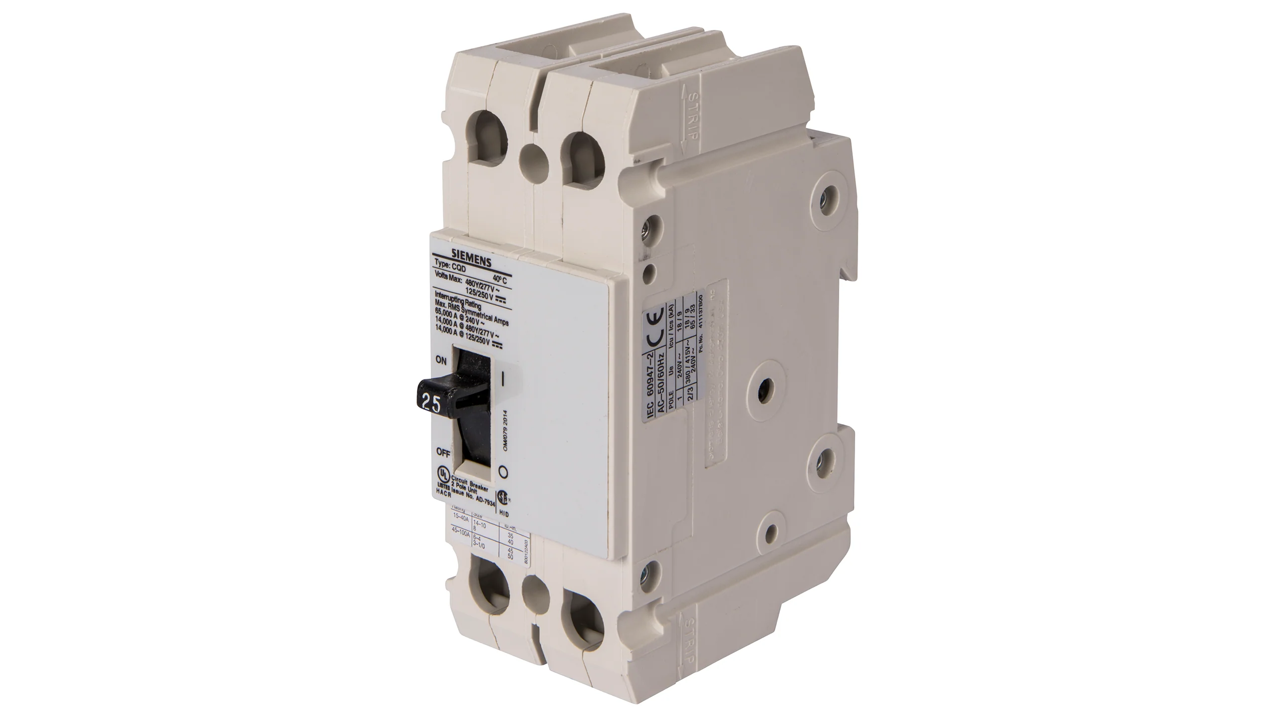 CQD290 - Siemens - 90 Amp Molded Case Circuit Breaker