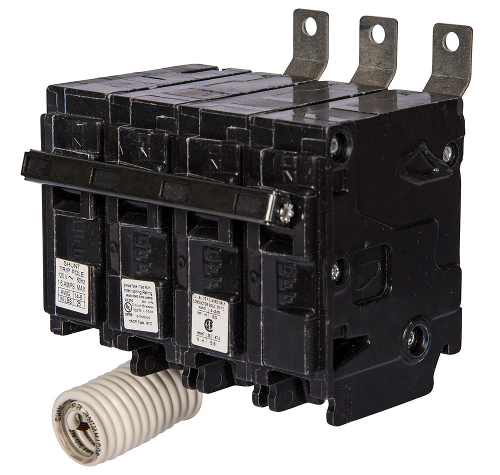 B39000S01 - Siemens - 90 Amp Shunt Trip Circuit Breaker