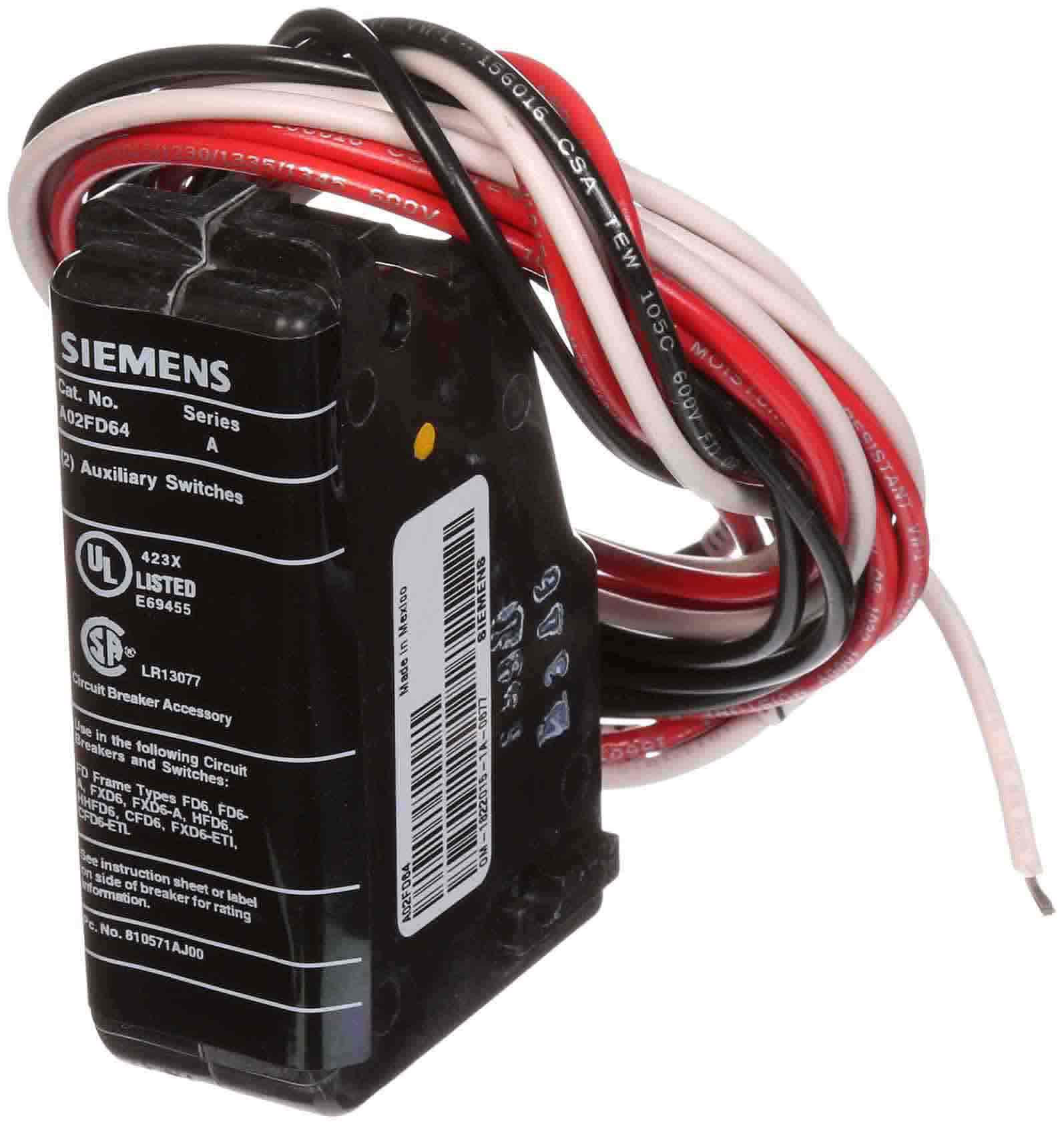 A02FD64 - Siemens - Auxiliary Switch - Image 2