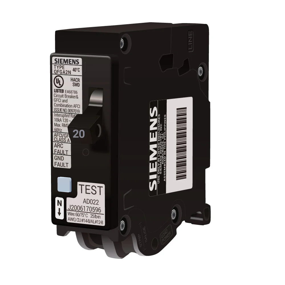 Q120DFN - Siemens - Dual Function Circuit Breaker - Image 2