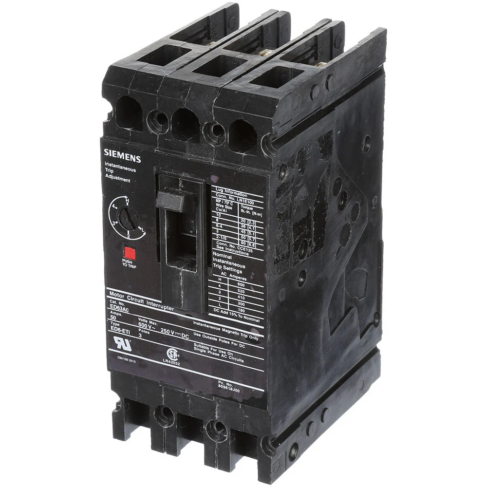 ED63A003L - Siemens - Molded Case Circuit Breaker