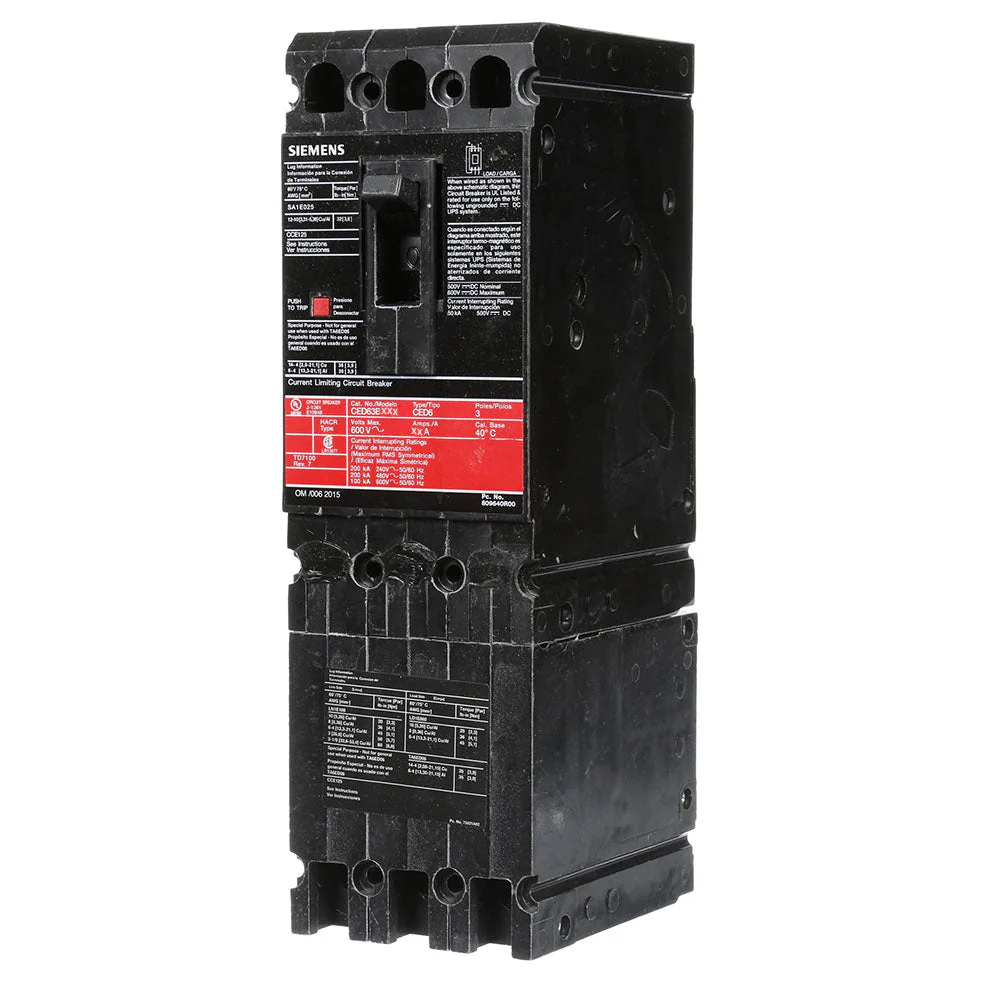 CED63B020 - Siemens - Molded Case Circuit Breaker - Image 5