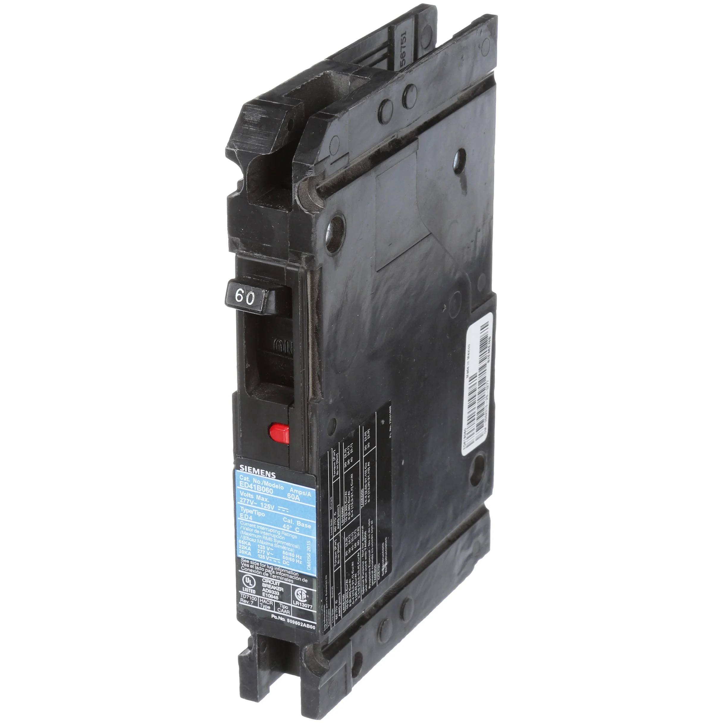 ED41B060 - Siemens - Molded Case Circuit Breaker