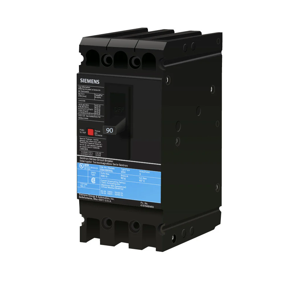 ED43B090L - Siemens - Molded Case Circuit Breaker - Image 2
