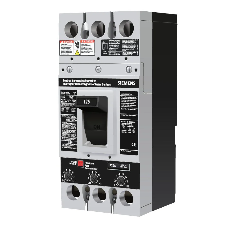 HFXD63B125L - Siemens - Molded Case Circuit Breaker - Image 2