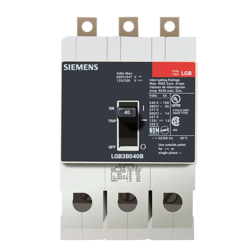 LGB3B040B - Siemens - Molded Case Circuit Breaker