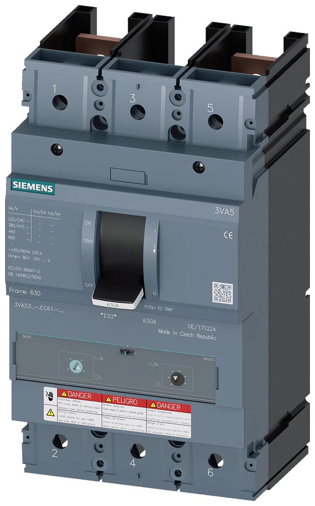 3VA5340-6EC61-0AA0 - Siemens - Molded Case Circuit Breakers