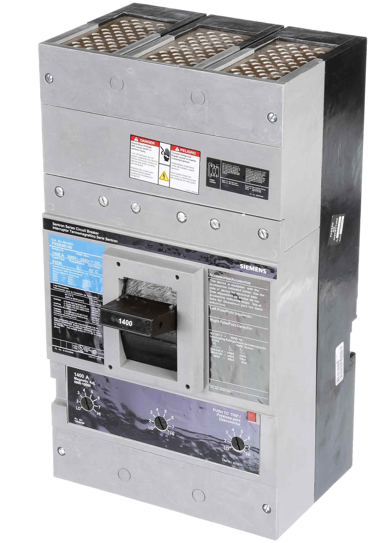 PXD63B140 - Siemens - Molded Case