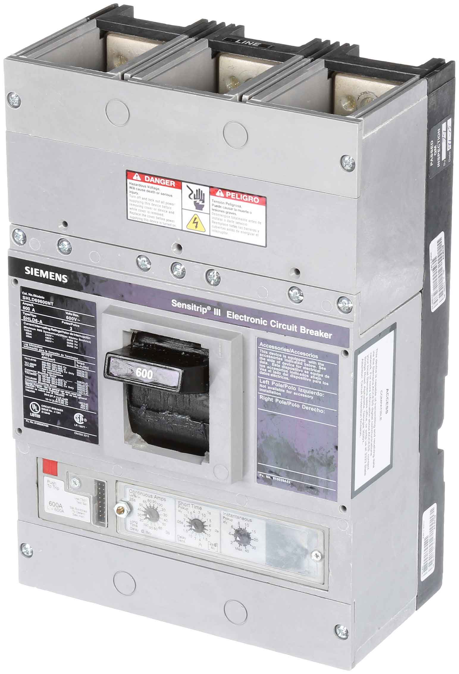 SHLD69600NT - Siemens - Molded Case