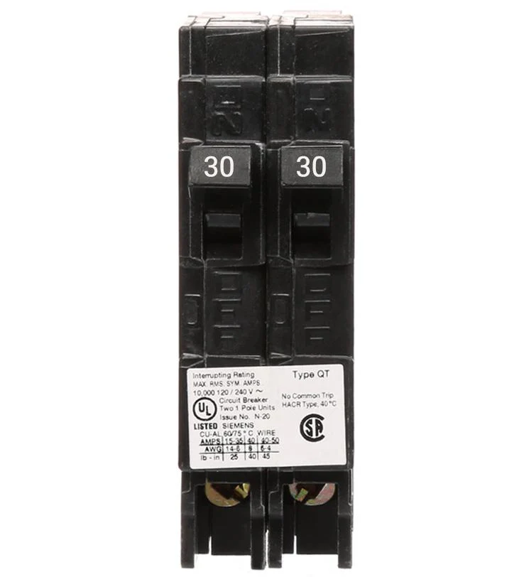 Q3030NC - Siemens - Tandem 30/30 Tandem Circuit Breaker