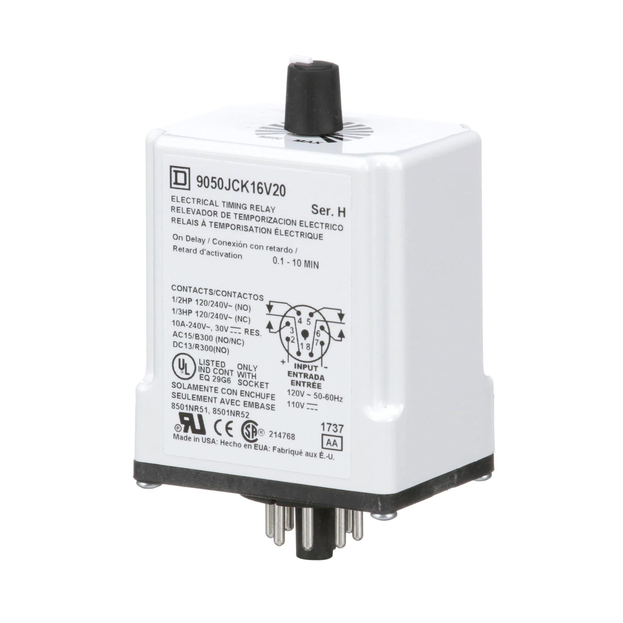 9050JCK16V20 - Square D - Relay - Image 3