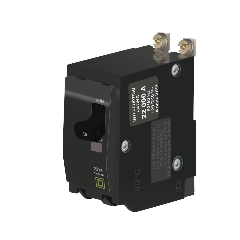 QOB215VH - Square D - 15 Amp 22kA Circuit Breaker - Image 2
