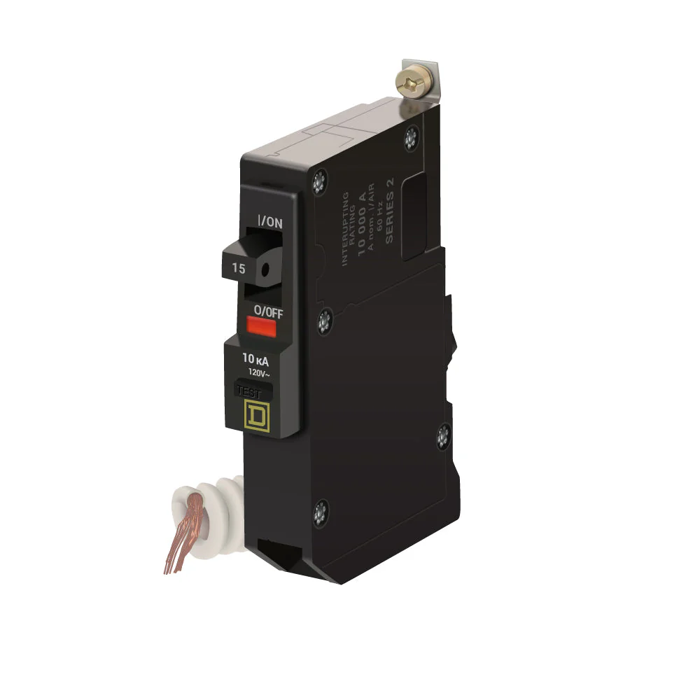 QOB115EPD - Square D - 15 Amp 30 mA GFEP Breaker - Image 2