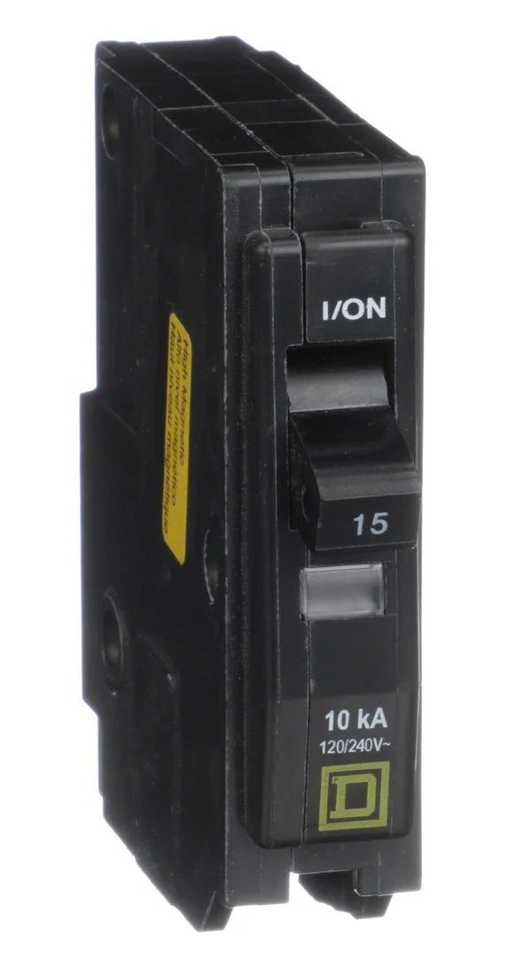 QO115HM - Square D - 15 Amp Molded Case Circuit Breaker