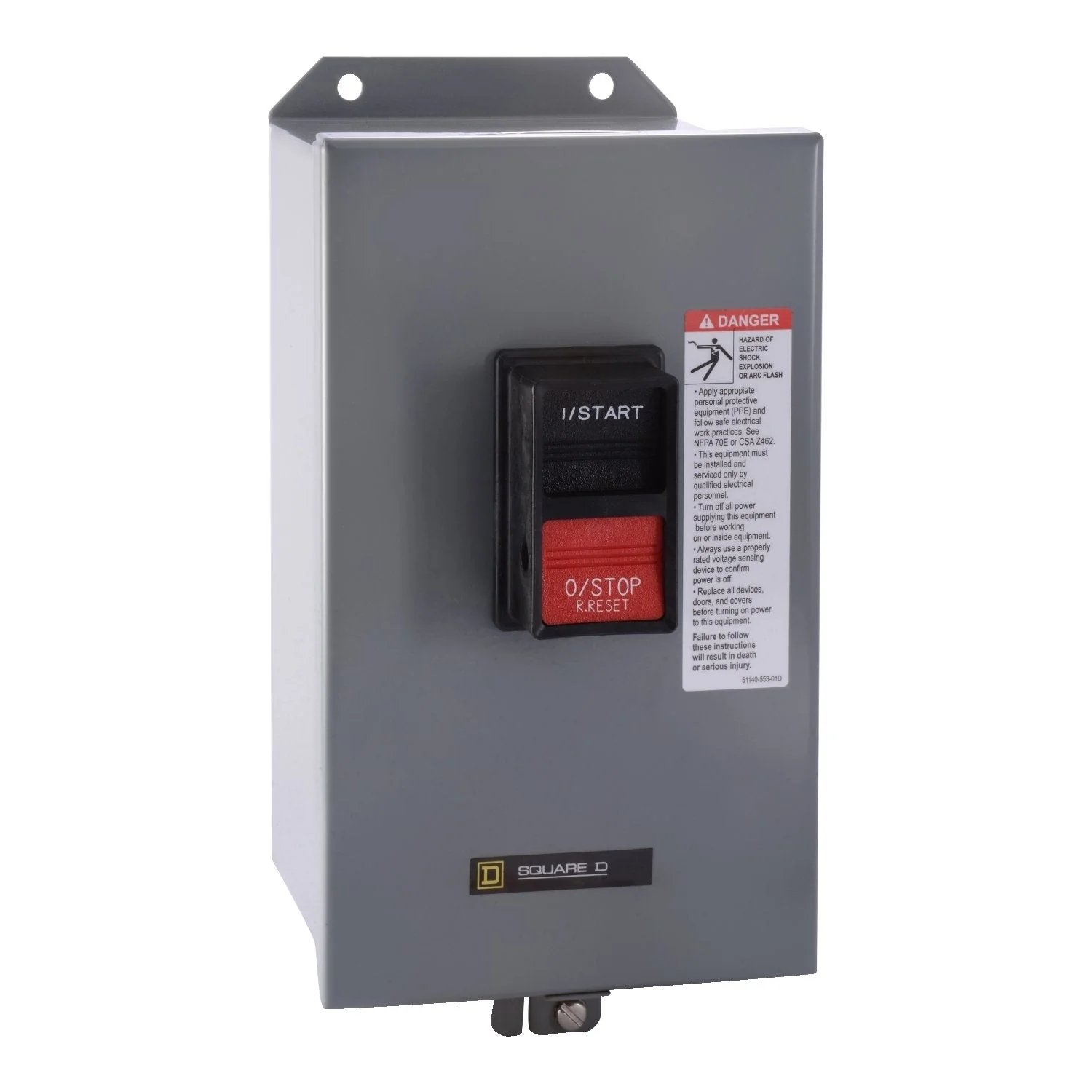 2510MBA2 - Square D - 18 Amp Manual Motor Starter
