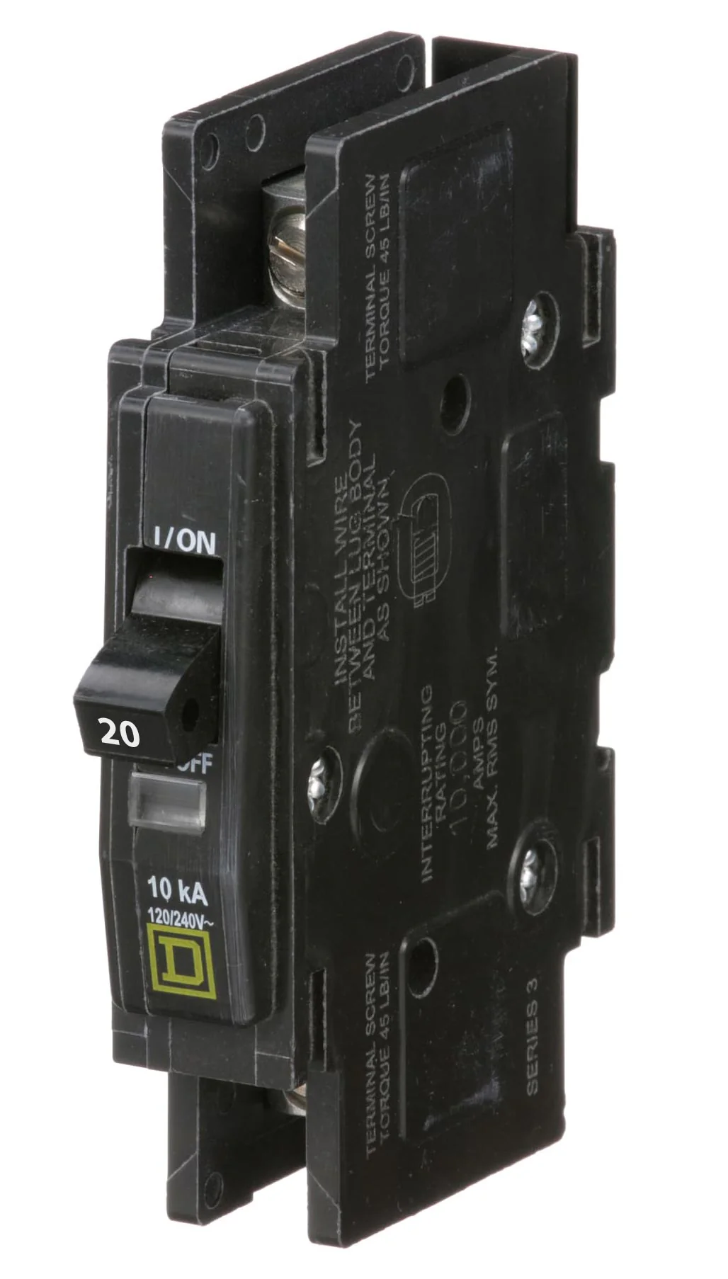QOU120 - Square D - 20 Amp Circuit Breaker - Image 2