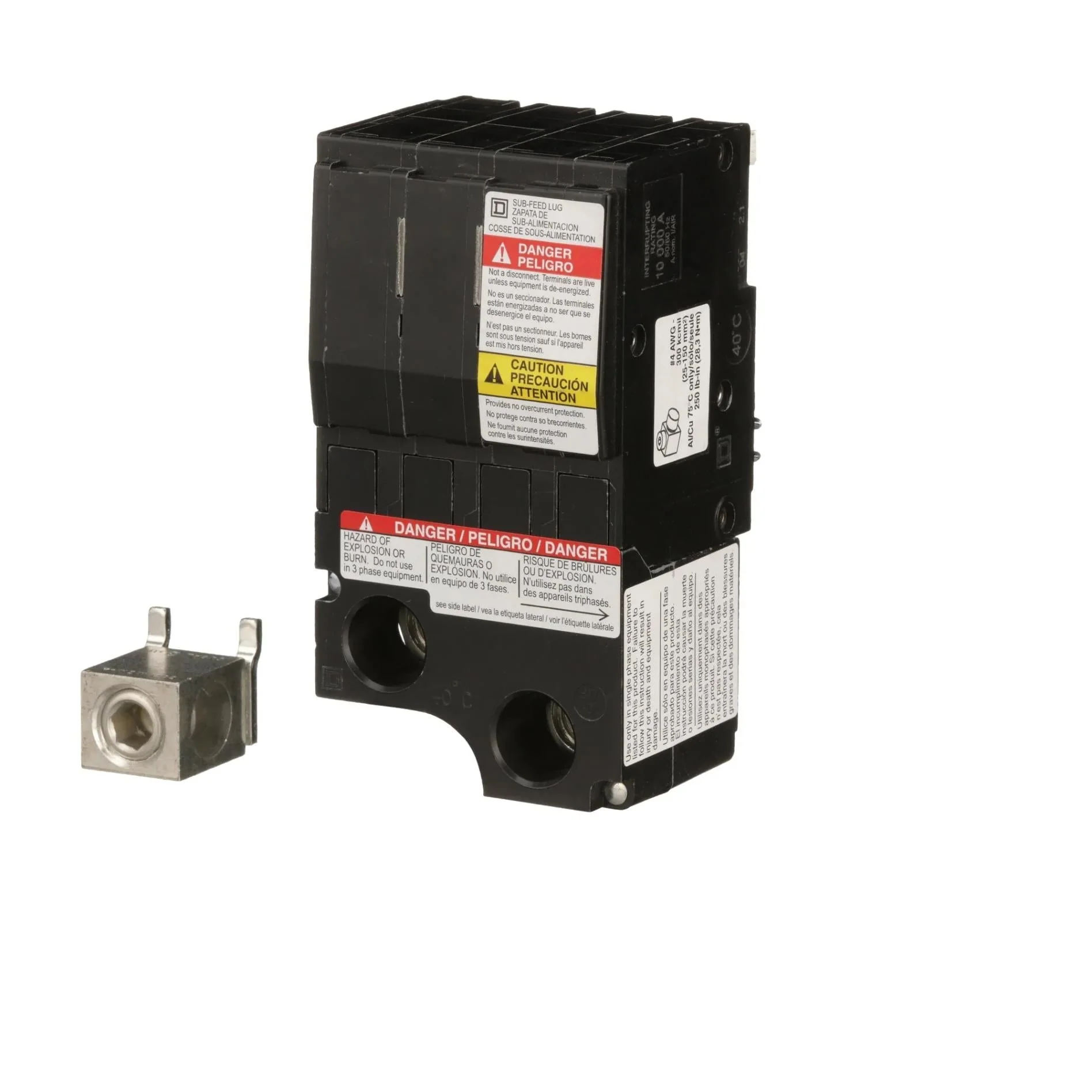 QO2225SL - Square D - Lug kit - Image 3
