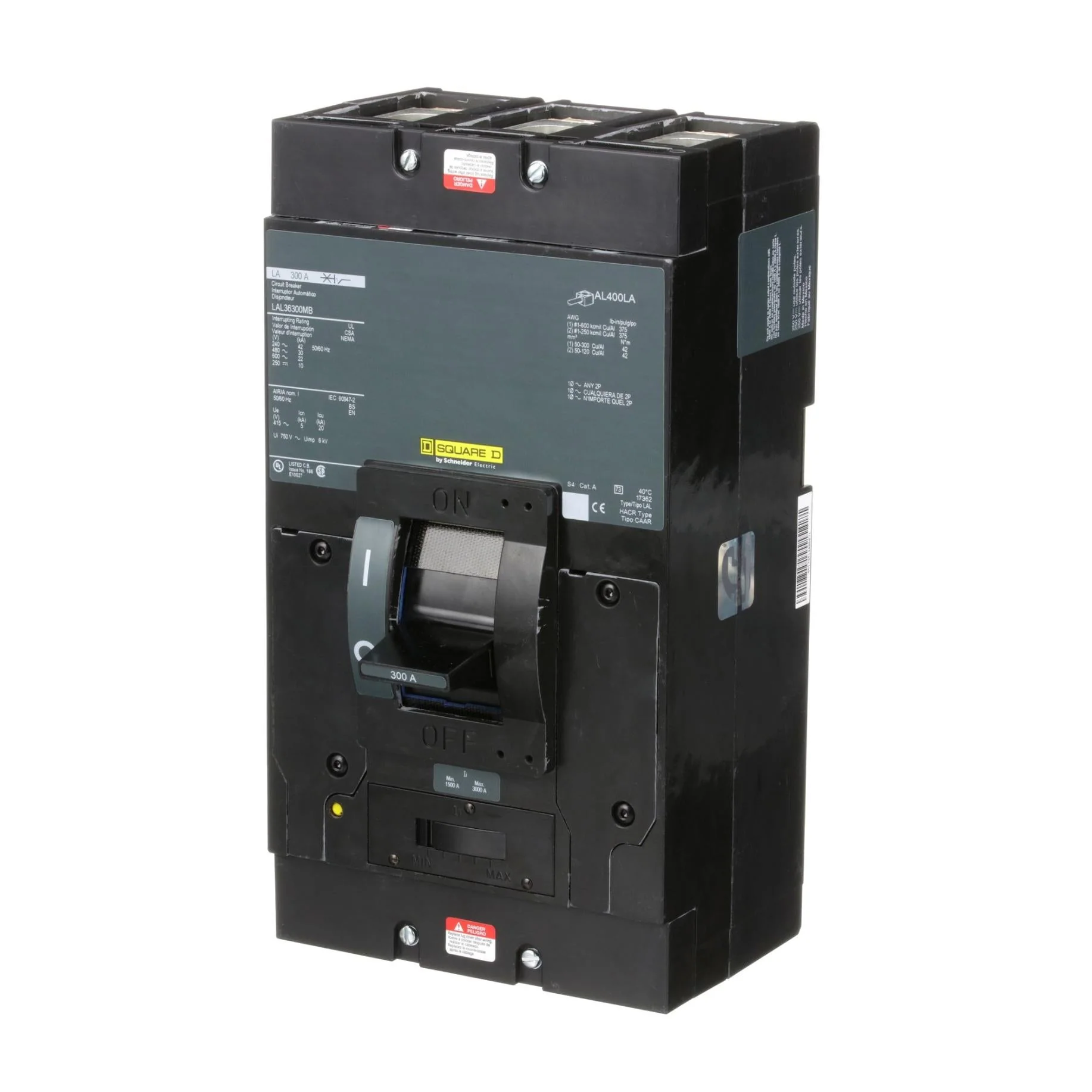LAL36300MB - Square D - Molded Case Circuit Breakers - Image 4