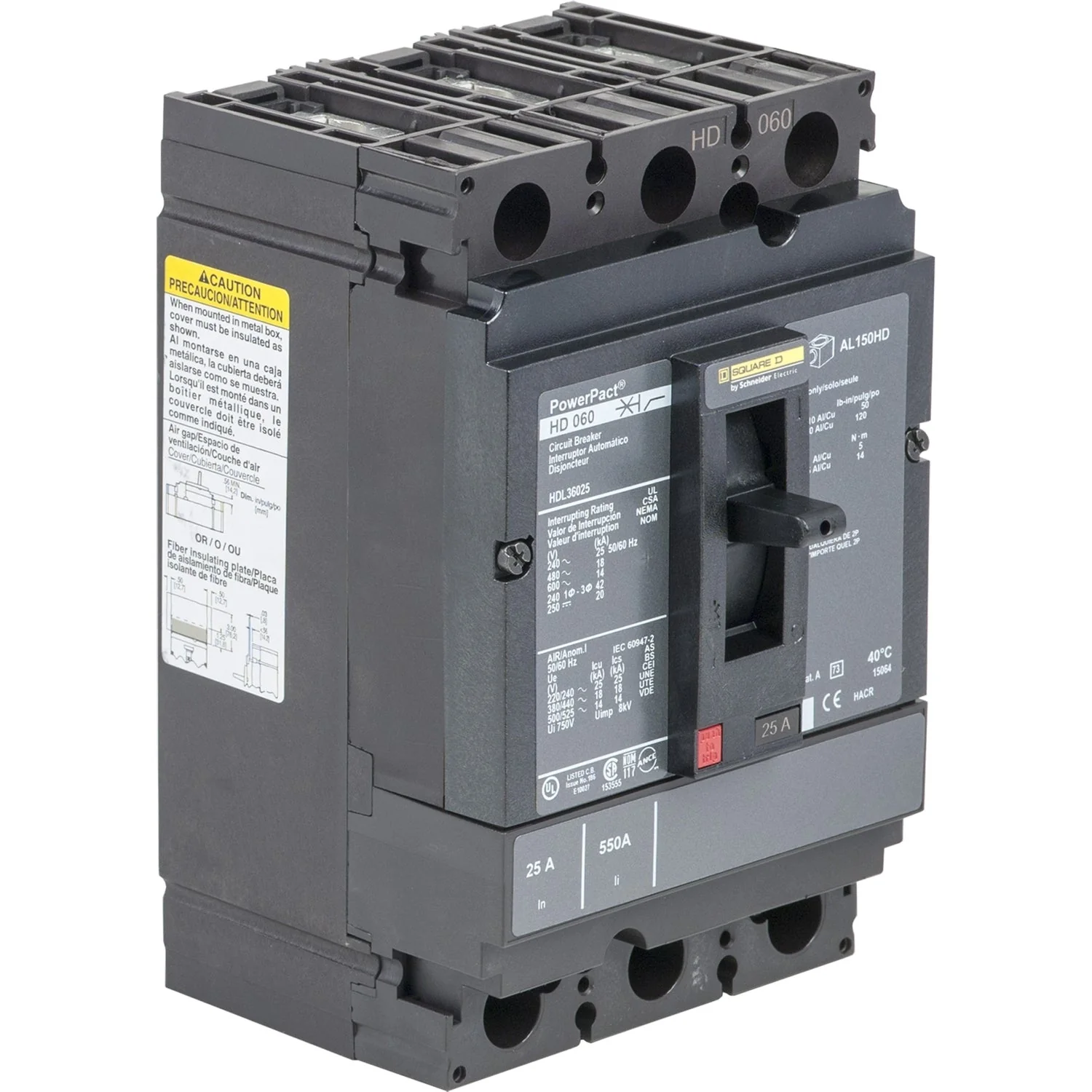 HGL36035 - Square D - 35 Amp Molded Case Circuit Breaker