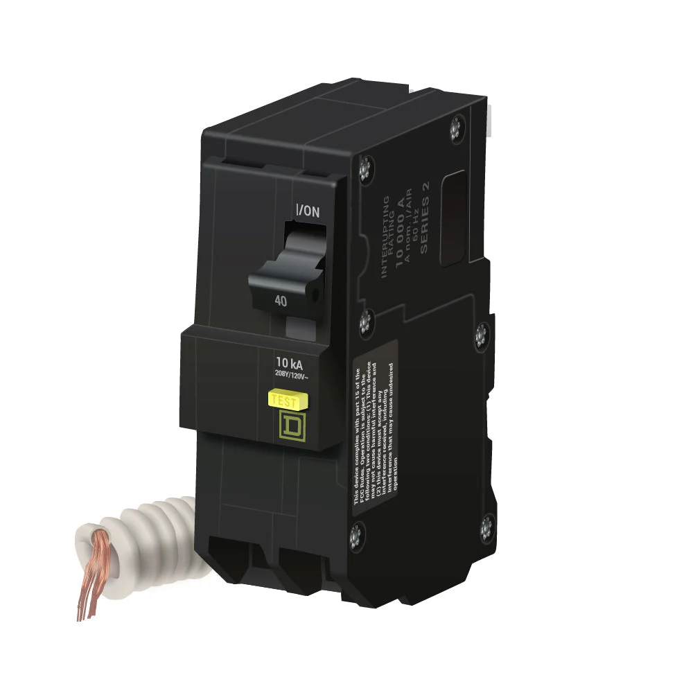 QO240GFI - Square D - 40 Amp GFCI Circuit Breaker - Image 2