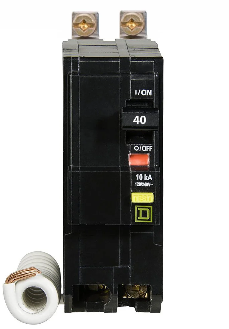 QOB240GFI - Square D - 40 Amp GFCI Circuit Breaker - Image 5