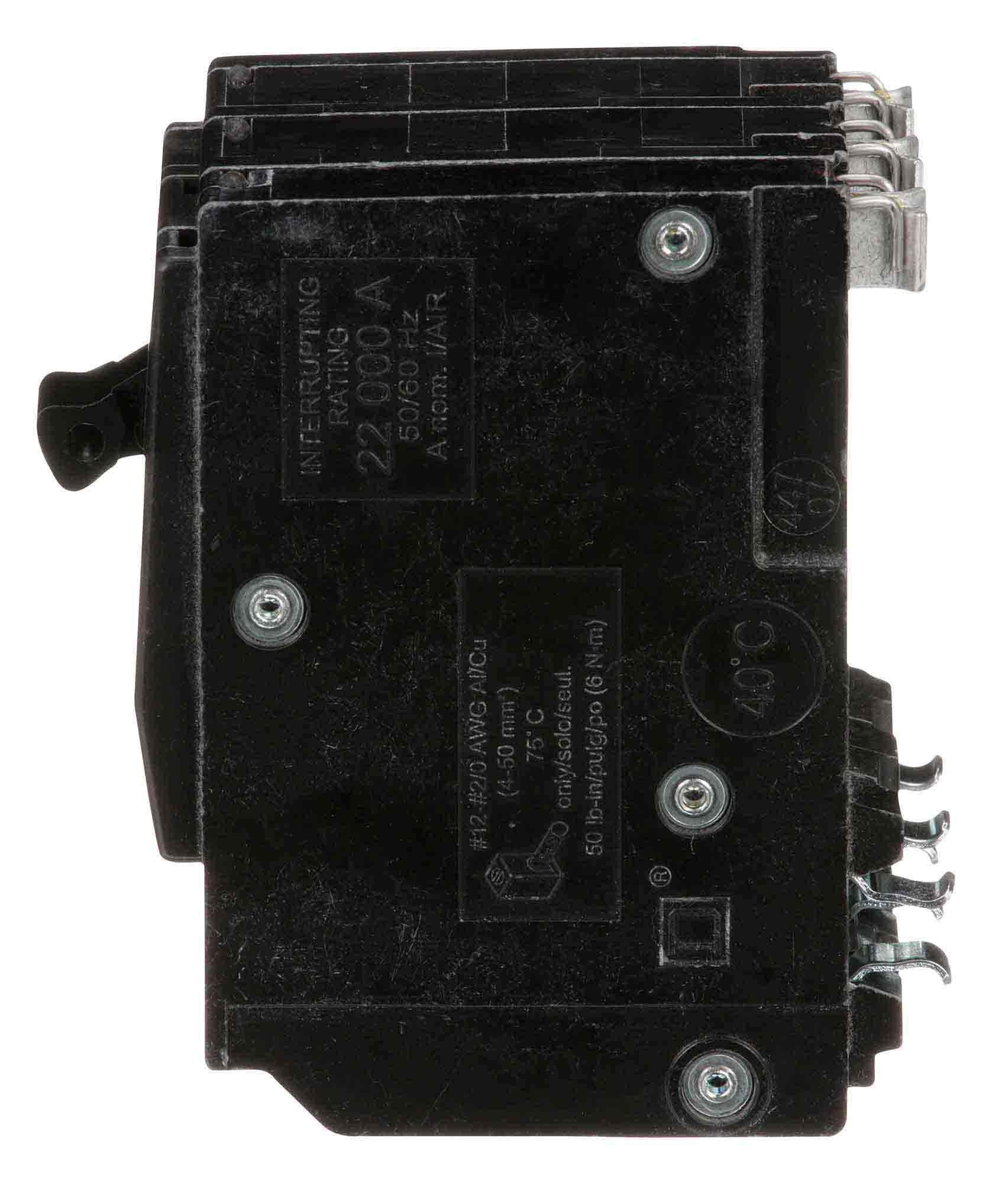 QO340VH - Square D - 40 Amp Molded Case Circuit Breaker - Image 3