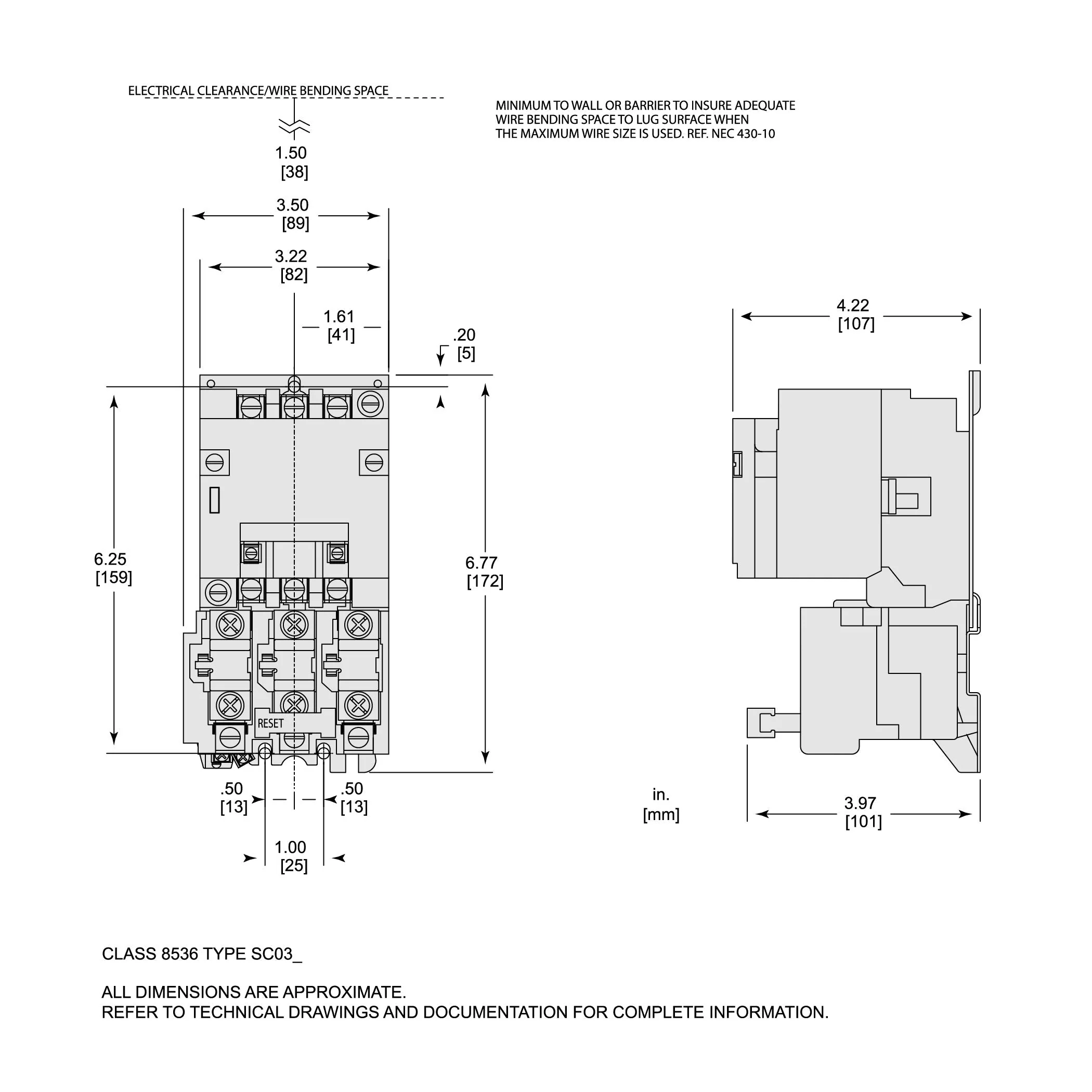 8536SDO1V06 - Square D - 45 Amp Motor Starter - Image 5