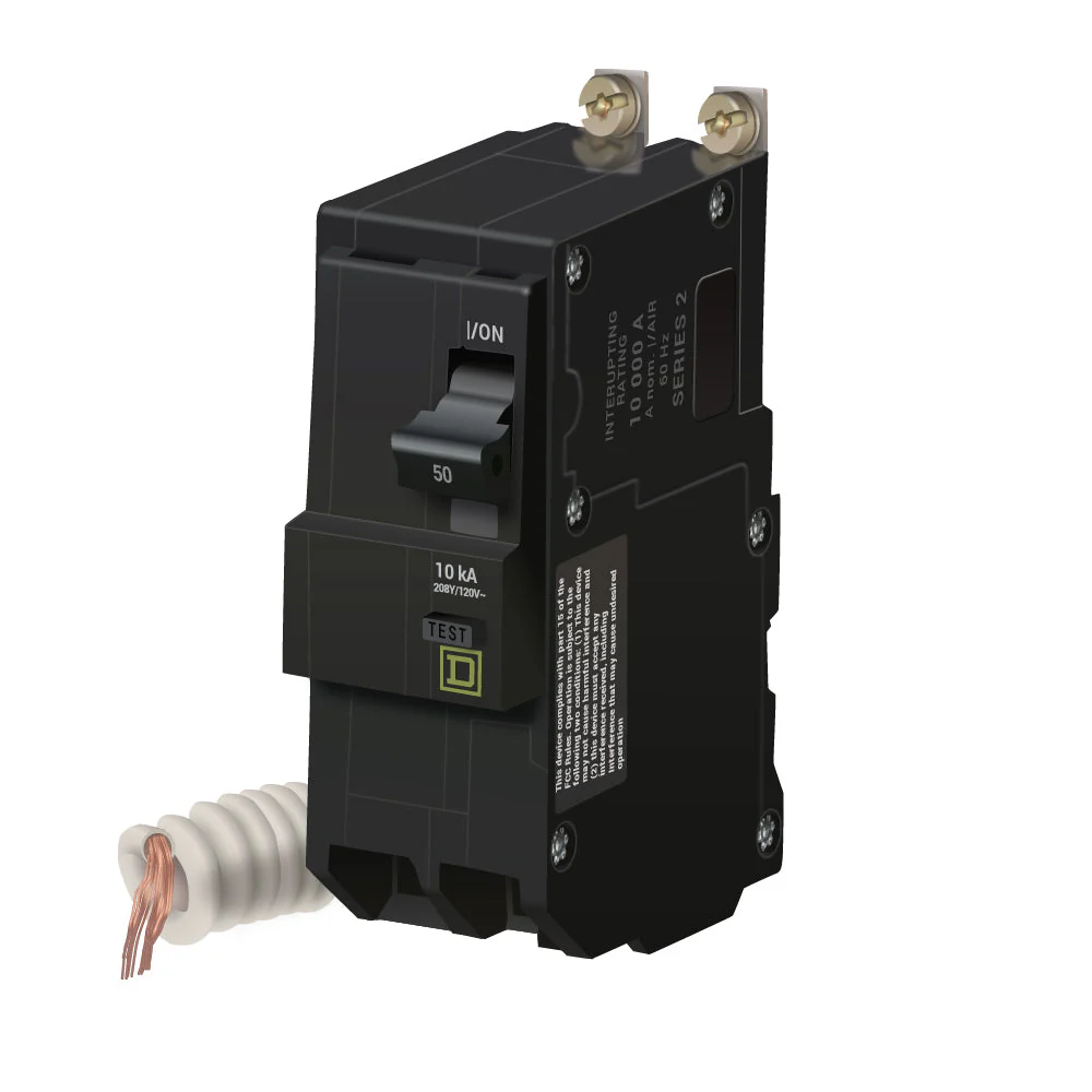 QOB250EPD - Square D - 50 Amp 30 mA GFEP Breaker - Image 2