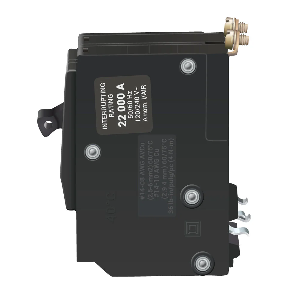 QOB280VH - Square D - 80 Amp 22kA Circuit Breaker - Image 3