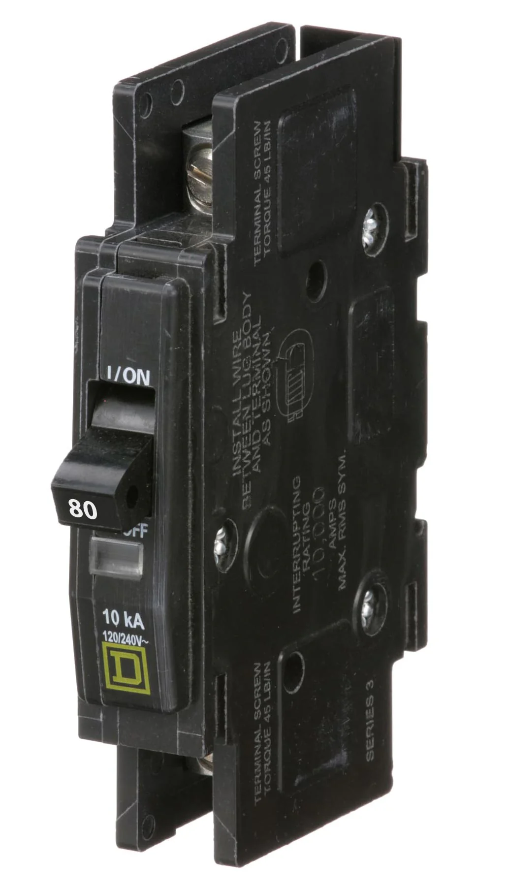QOU180 - Square D - 80 Amp Circuit Breaker - Image 2
