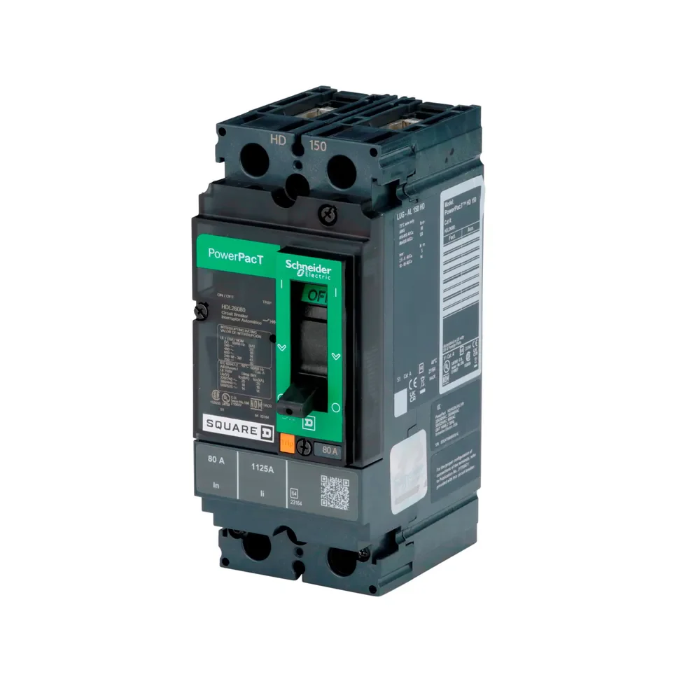 HDL26080 - Square D - Molded Case Circuit Breakers - Image 3