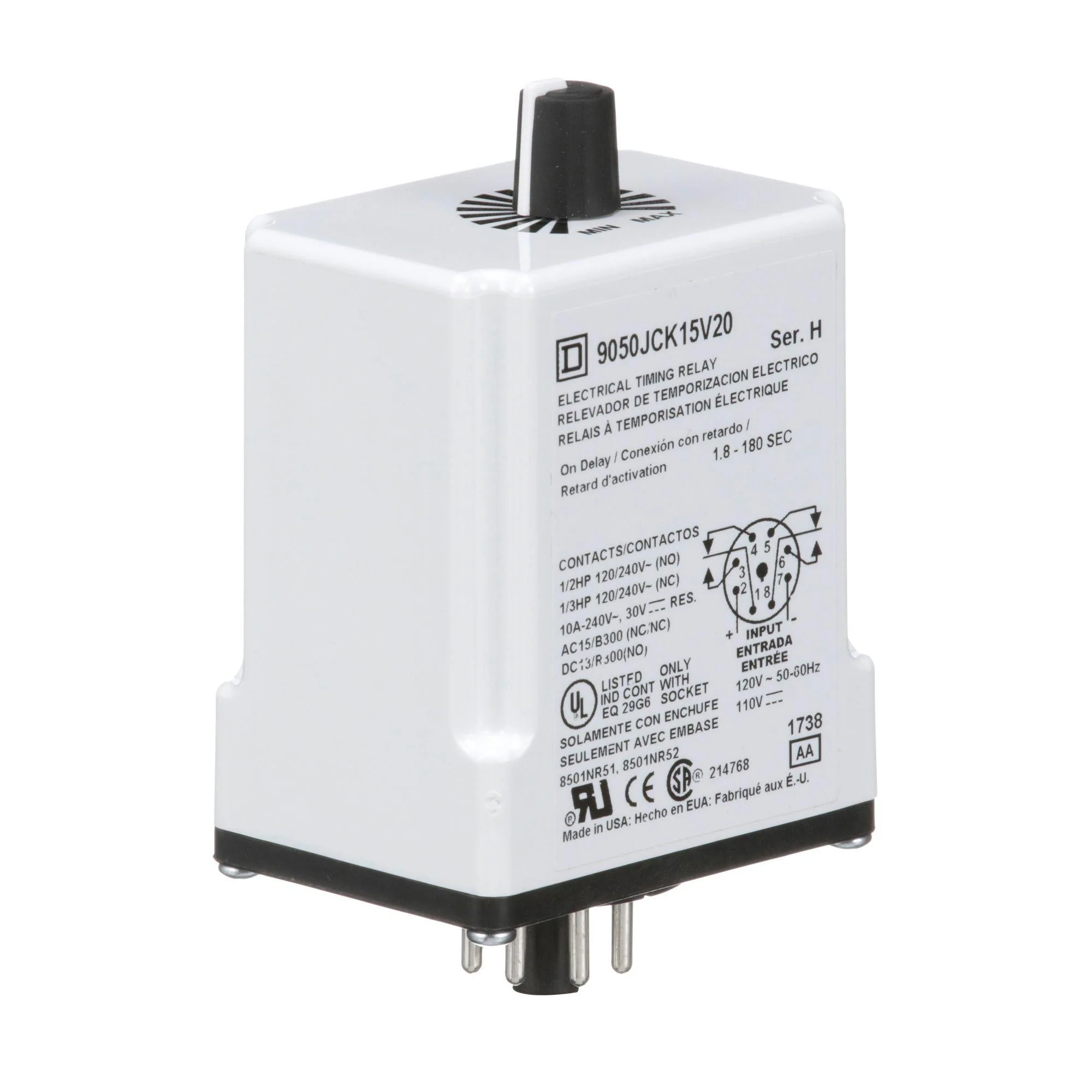 9050JCK15V20 - Square D
- Automation Relay - Image 2