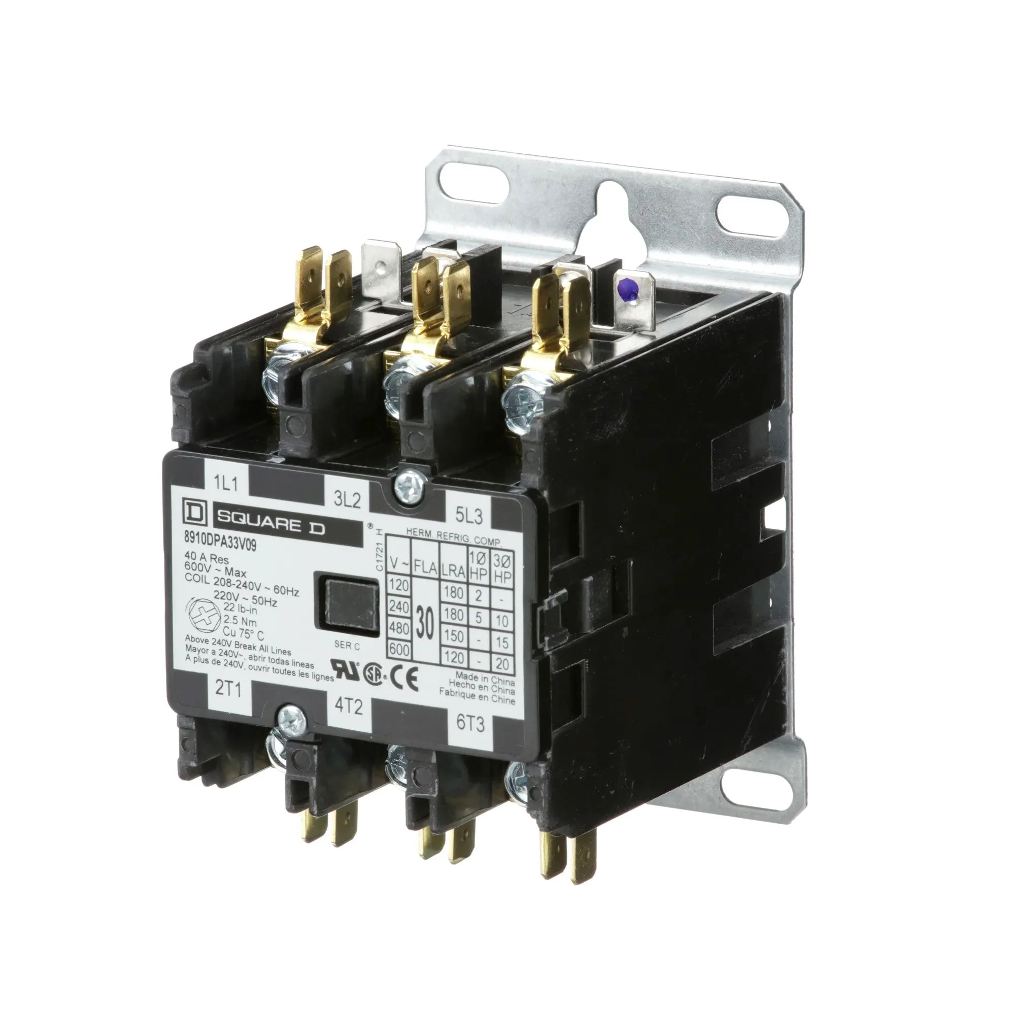 8910DPA33V09 - Square D - Contactor - Image 3