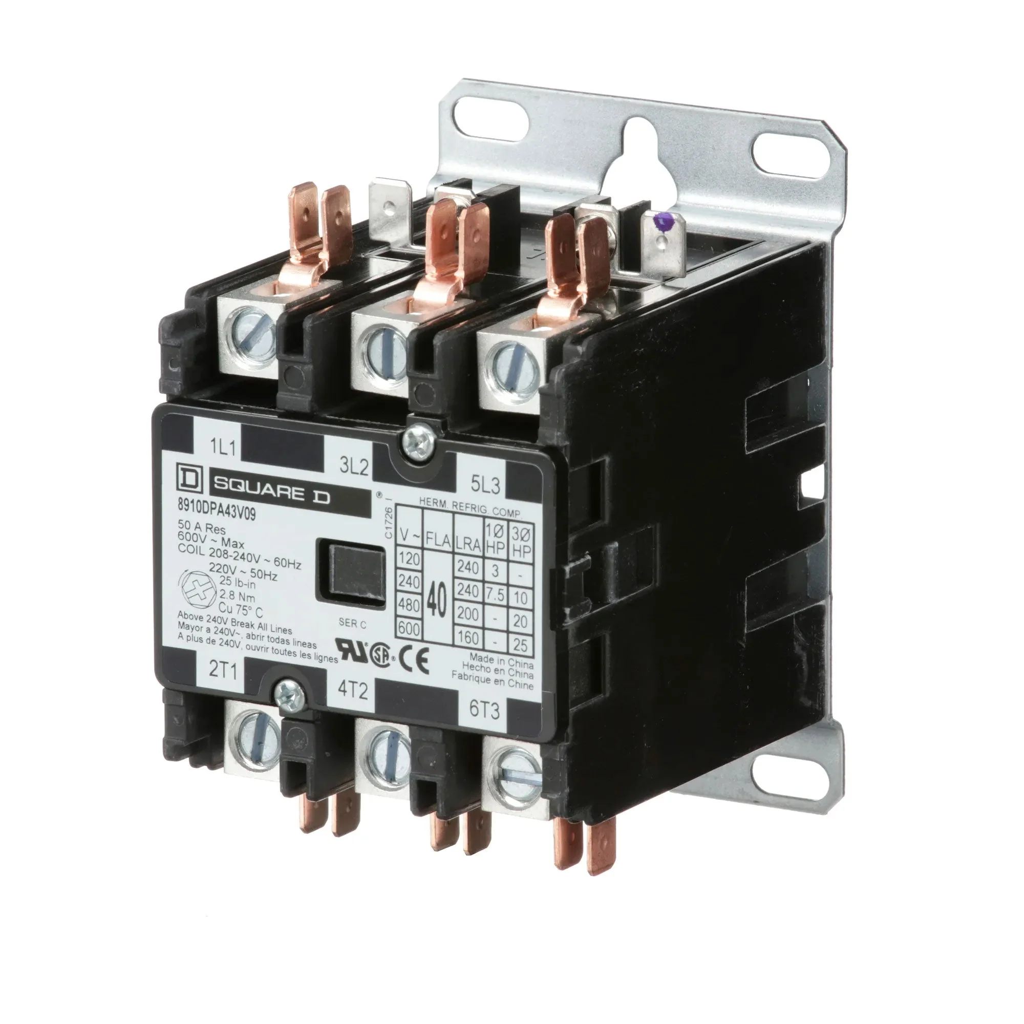 8910DPA43V09 - Square D - Contactor - Image 3